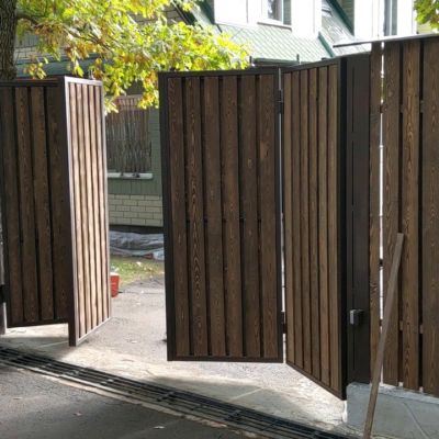 Купите и Закажите Ворота Гармошка: Лучшая Цена от 46678 руб, Установка под Ключ и Доставка в Улан-Удэ и по Области