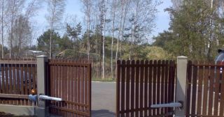 Купить распашные ворота из штакетника Улан-Удэ, цена от 2710 руб.